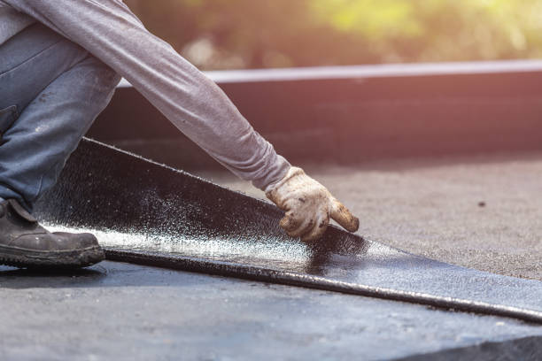 Professional Basement Waterproofing technician working in Clawson, MI